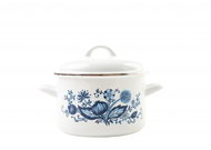 Metalac Standard deep enamel pot with lid, 20 cm, 4 l - Pot