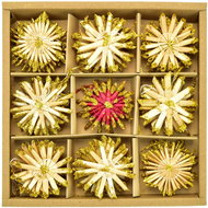 DOMMIO Slaměné ozdoby, 34 ozdob - Christmas Ornaments