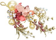 DOMMIO Christmas decoration - twig glitter pink, 32 cm - Christmas Decoration