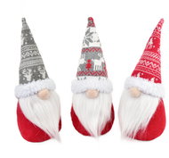 DOMMIO Elves with knitted hat 30 cm, 3 pcs - Christmas Decoration