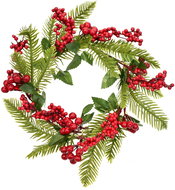 DOMMIO Spruce wreath with elderberries, O 25 cm, set of 2 - Wreath