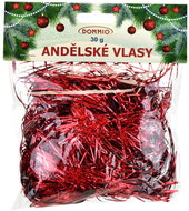 DOMMIO Christmas ornaments - angel hair, red, 30g - Christmas Decoration