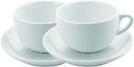 DOMESTIC Set of 2 Jumbo Cups with Saucers, 300ml - Set of Cups