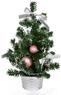 DOMMIO Christmas tree decorated - pink, 25 cm - Christmas Tree