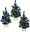 Blue, 25 cm, 3 pcs