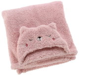 Home Styling Collection Hooded blanket for children Teddy, 70 × 100 cm - Blanket