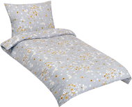Bellatex crepe, flower grey - Bed Linen