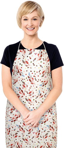 Bellatex Berta 67 × 84 cm, leaves coloured - Apron - Main image
