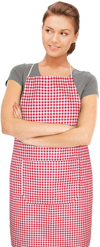 Bellatex Berta 67 × 84 cm, cube red - Apron - Main image