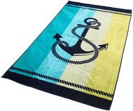 B.E.S. - Petrovice Plážová osuška MAXI 90 × 160 cm - Ibiza 08 - Kotva - Bath Towel