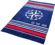 B.E.S. - Petrovice Plážová osuška MAXI 90 × 160 cm - Ibiza 10 - By the sea - Bath Towel