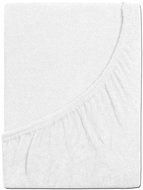 B.E.S. - Petrovice Prostěradlo froté dětské - 80 × 160 cm, Bílá - Bedsheet