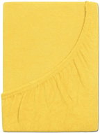 B. E. S. - Petrovice Terry baby sheet - 70 × 140 cm, Yellow - Bedsheet