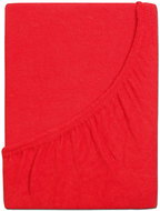 B. E. S. - Petrovice Terry baby sheet - 70 × 140 cm, Red - Bedsheet