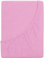 B. E. S. - Petrovice Terry baby sheet - 70 × 140 cm, Pink - Bedsheet