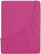 B. E. S. - Petrovice Terry baby sheet - 70 × 140 cm, Fuchsia - Bedsheet
