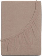 B. E. S. - Petrovice Terry baby sheet - 70 × 140 cm, Walnut - Bedsheet