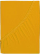 B. E. S. - Petrovice JERSEY baby sheet - 70 × 140 cm, Bright yellow - Bedsheet