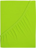 B. E. S. - Petrovice JERSEY baby sheet - 60 × 120 cm, Light green - Bedsheet