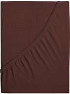 B. E. S. - Petrovice JERSEY children's sheet - 60 × 120 cm, Dark brown - Bedsheet