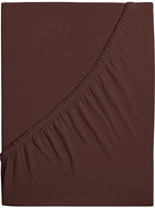 B. E. S. - Petrovice JERSEY children's sheet - 70 × 140 cm, Dark brown - Bedsheet