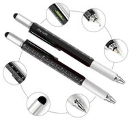 6in1 printed multipurse For you black - Multifunction Pen