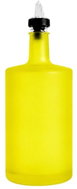 DomaLEP Vilo Skleněná láhev na olej 500 ml, neonově žlutá s čirou nálevkou - Dispensing Bottle