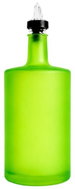 DomaLEP Vilo Skleněná láhev na olej 500 ml, neonově zelená s čirou nálevkou - Dispensing Bottle