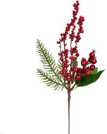 DOMMIO Branch with elderberries and rosehips 45 cm - Decoration