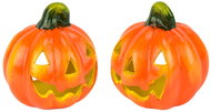 DOMMIO Ceramic laughing pumpkin, set of 2, 10 × 12 cm - Decoration