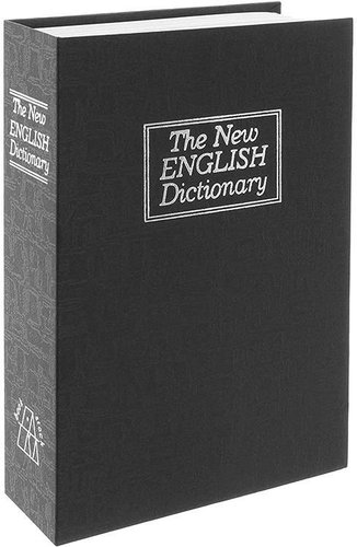 Verk Kniha sejf, černá - Security Safe - Main image