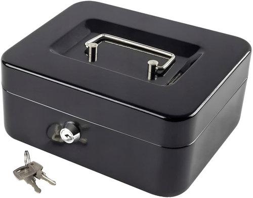Verk 01442 Handheld cash register 15,2 × 12 × 8 cm, black - Portable Cash Register - Main image
