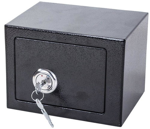 Verk 01781 Safe with mechanical lock, black - Security Safe - Main image