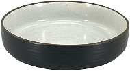 Clay Polévkový talíř Negativ, o 18, černobílý - Plate
