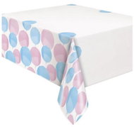 UNIQUE Plastic tablecloth gender reveal - boy or girl, 137 × 213 cm - Tablecloth
