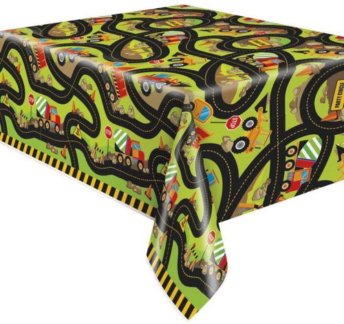 UNIQUE Plastic tablecloth - construction, 137 × 213 cm - Tablecloth - Main image