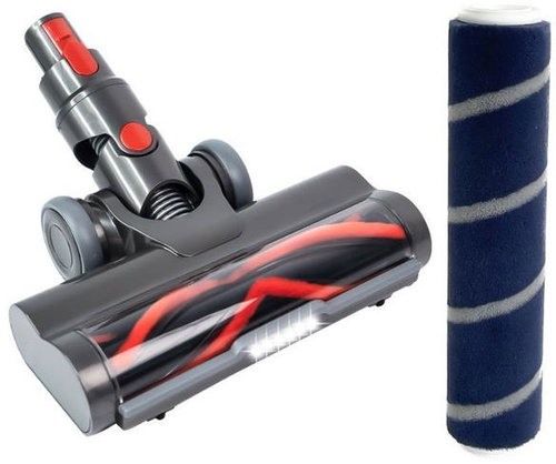 JOLLY DSN 07 - Rotating nozzle with brushes for DYSON V7, V8, V10, V11, V15/15s Detect with LED ligh - Vacuum Attachment - Main image