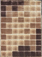 Kusový koberec Seher 3D 2615 Brown Beige - Koberec