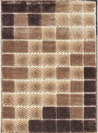Kusový koberec Seher 3D 2615 Brown Beige 160 × 220 cm - Koberec