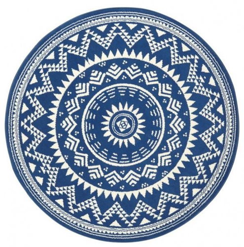 Kusový koberec Celebration 103442 Valencia Blue kruh 200 × 200 o cm - Koberec - Main image