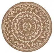 Kusový koberec Celebration 103443 Valencia Brown kruh 140 × 140 o cm - Koberec
