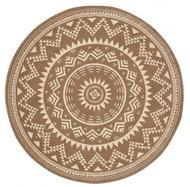 Kusový koberec Celebration 103443 Valencia Brown kruh 200 × 200 o cm - Carpet