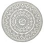 Kusový koberec Celebration 103444 Valencia Grey kruh 140 × 140 o cm - Koberec