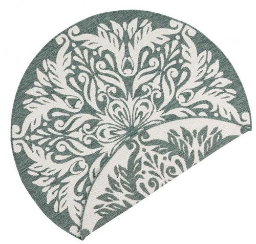 Kusový koberec Twin Supreme 103419 Madrid green creme kruh 140 × 140 o cm - Koberec - Main image