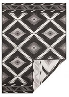 Kusový koberec Twin Supreme 103429 Malibu black creme 80 × 150 cm - Koberec