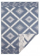 Carpet Twin Supreme 103430 Malibu blue creme 80 × 350 cm - Carpet