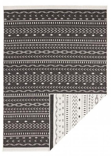 Kusový koberec Twin Supreme 103438 Kuba black creme 160 × 230 cm - Koberec - Main image