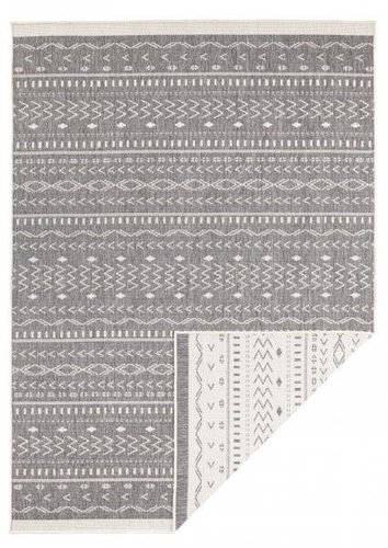 Kusový koberec Twin Supreme 103437 Kuba grey creme 80 × 250 cm - Koberec - Main image