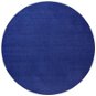 Modrý okrúhly kusový koberec Fancy 103007 Blau kruh 133 × 133 cm - Koberec