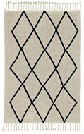 Prírodný koberec, ručne tkaný Bereber Beige 140 × 200 cm - Koberec